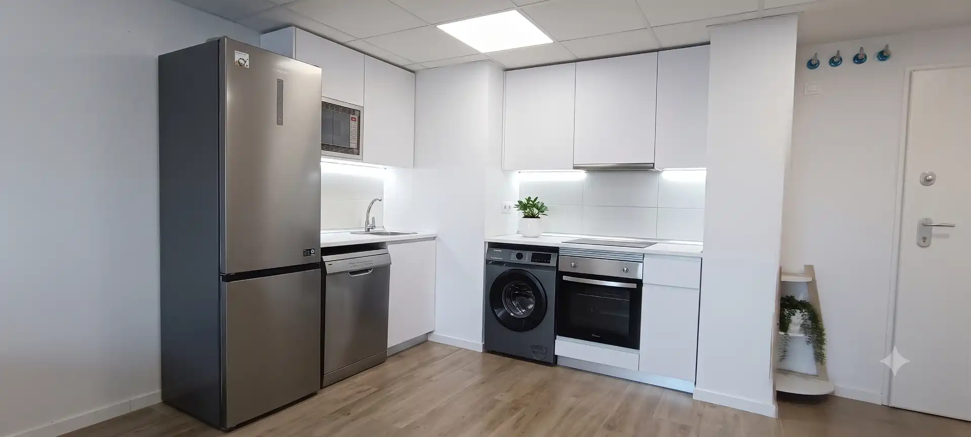 Cocina de Piso de alquiler en Rivas-Vaciamadrid con Calefacción, Jardín privado y Trastero