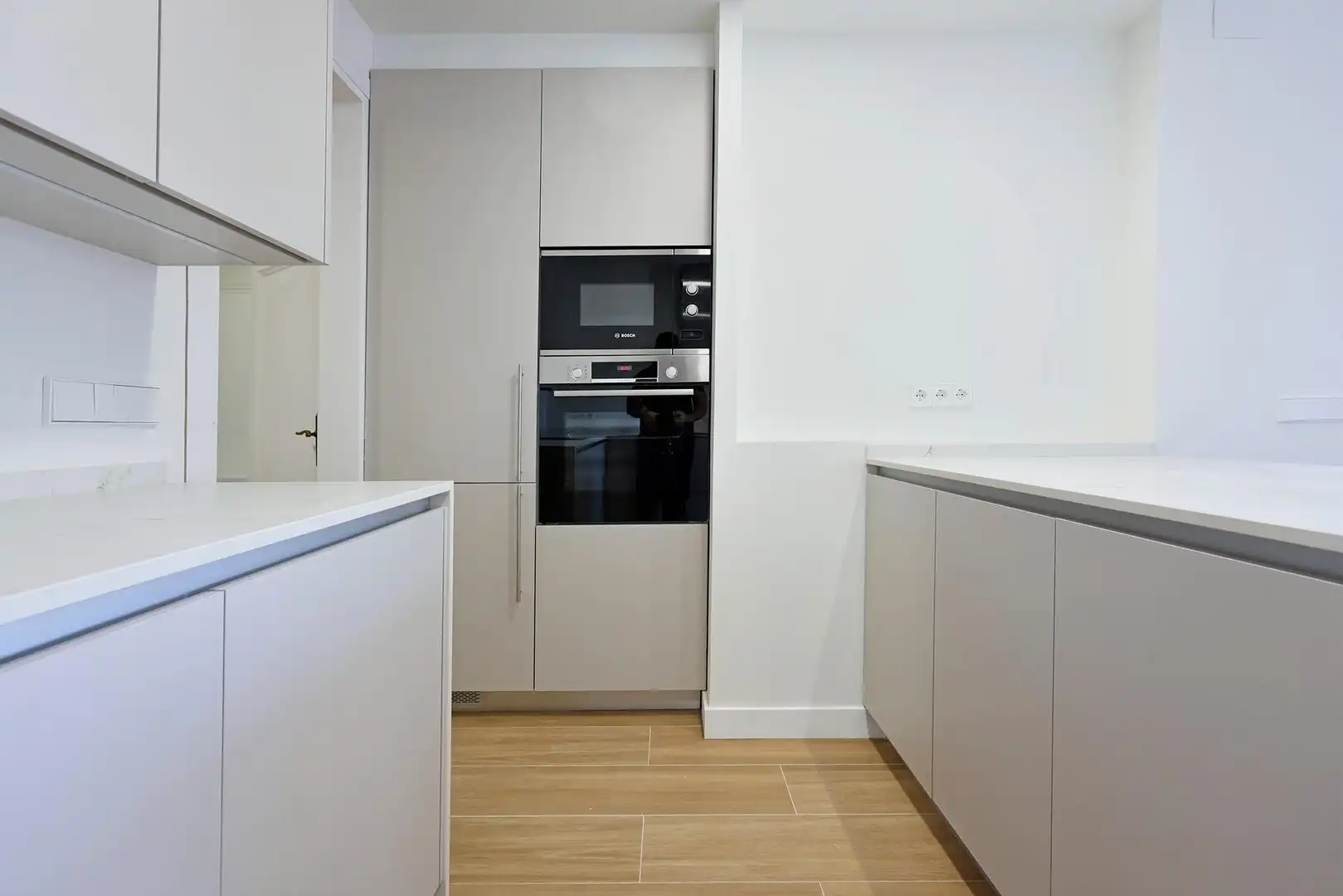 Kitchen of Flat for rent in Barcelona  with Air Conditioner, Heating and Parquet flooring