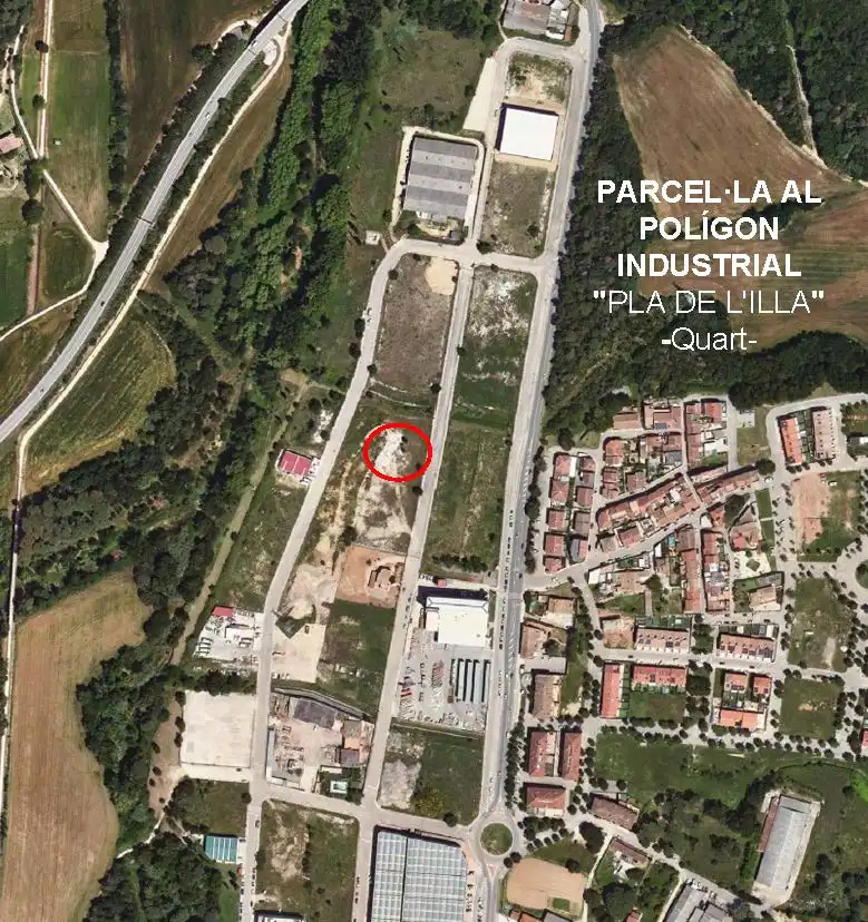 Terreno industrial en venta en Quart