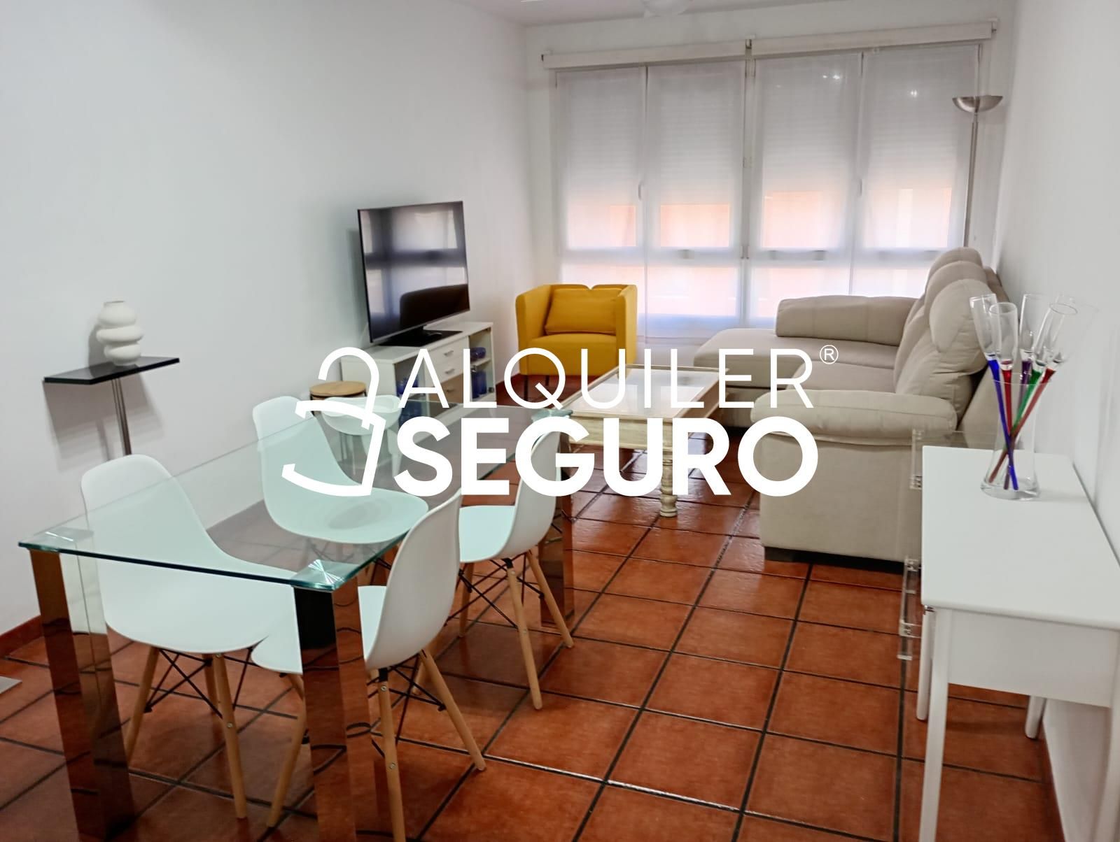 Living room of Flat to rent in Málaga Capital  with Furnished
