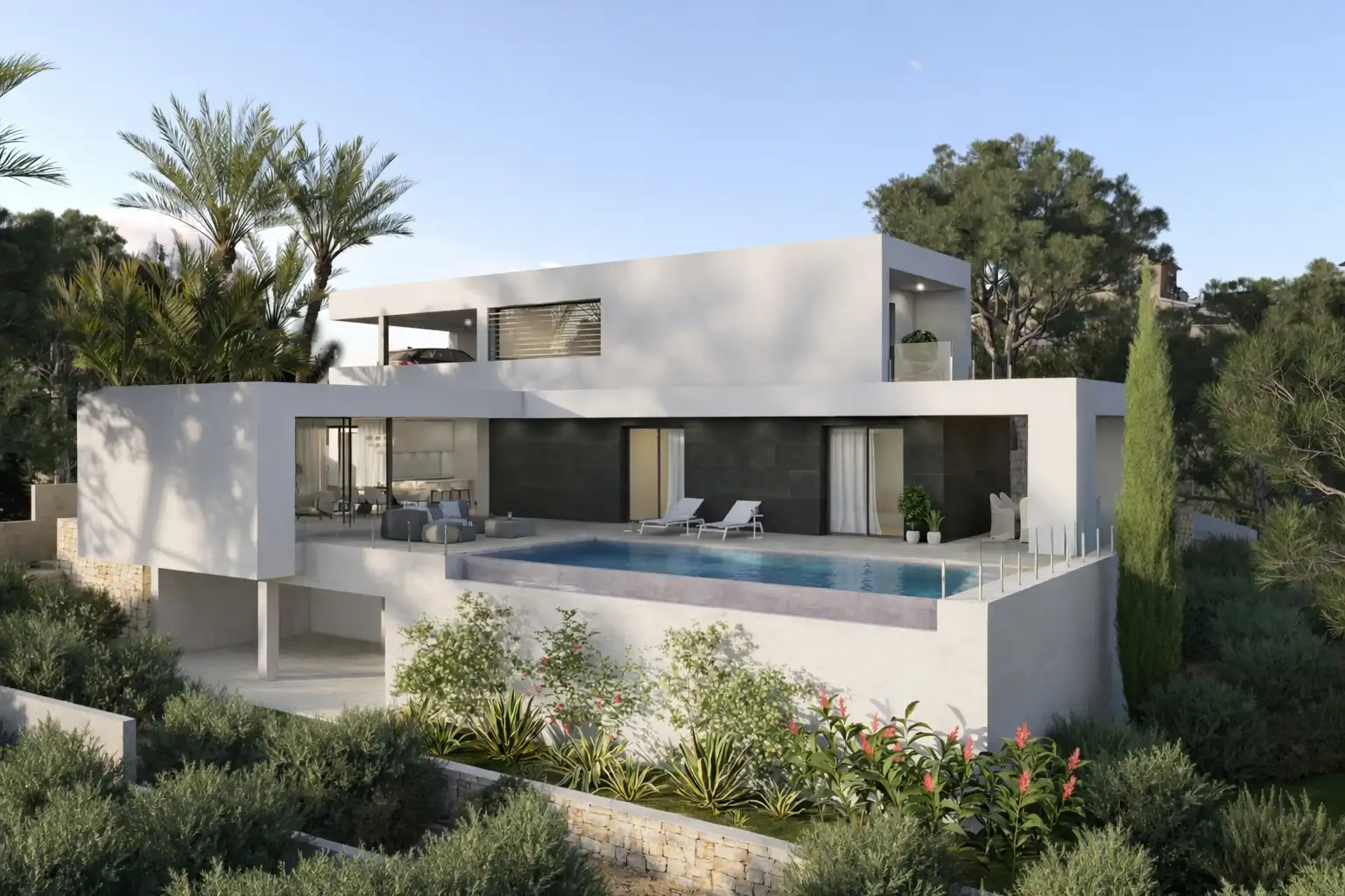 Neubau-Villa mit Pool zum Verkauf in Cumbre del Sol, imagen 2