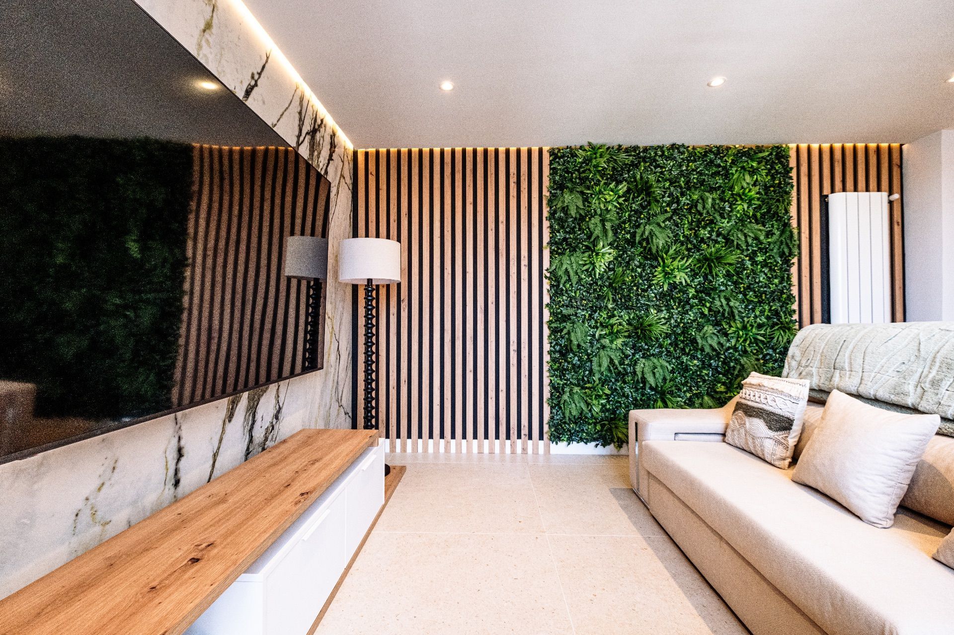 Wohnzimmer von Wohnungen zum Verkauf in Avilés mit Heizung, Abstellraum und Möbliert