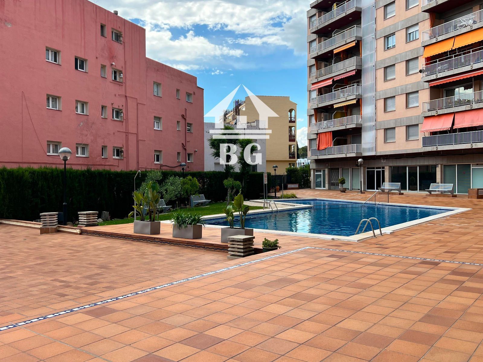 Swimming pool of Flat for sale in Lloret de Mar  with Heating, Terrace and Swimming Pool