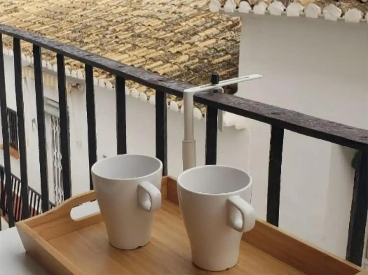 Terrasse von Wohnung zur Miete in Altea mit Klimaanlage, Parkett und Möbliert