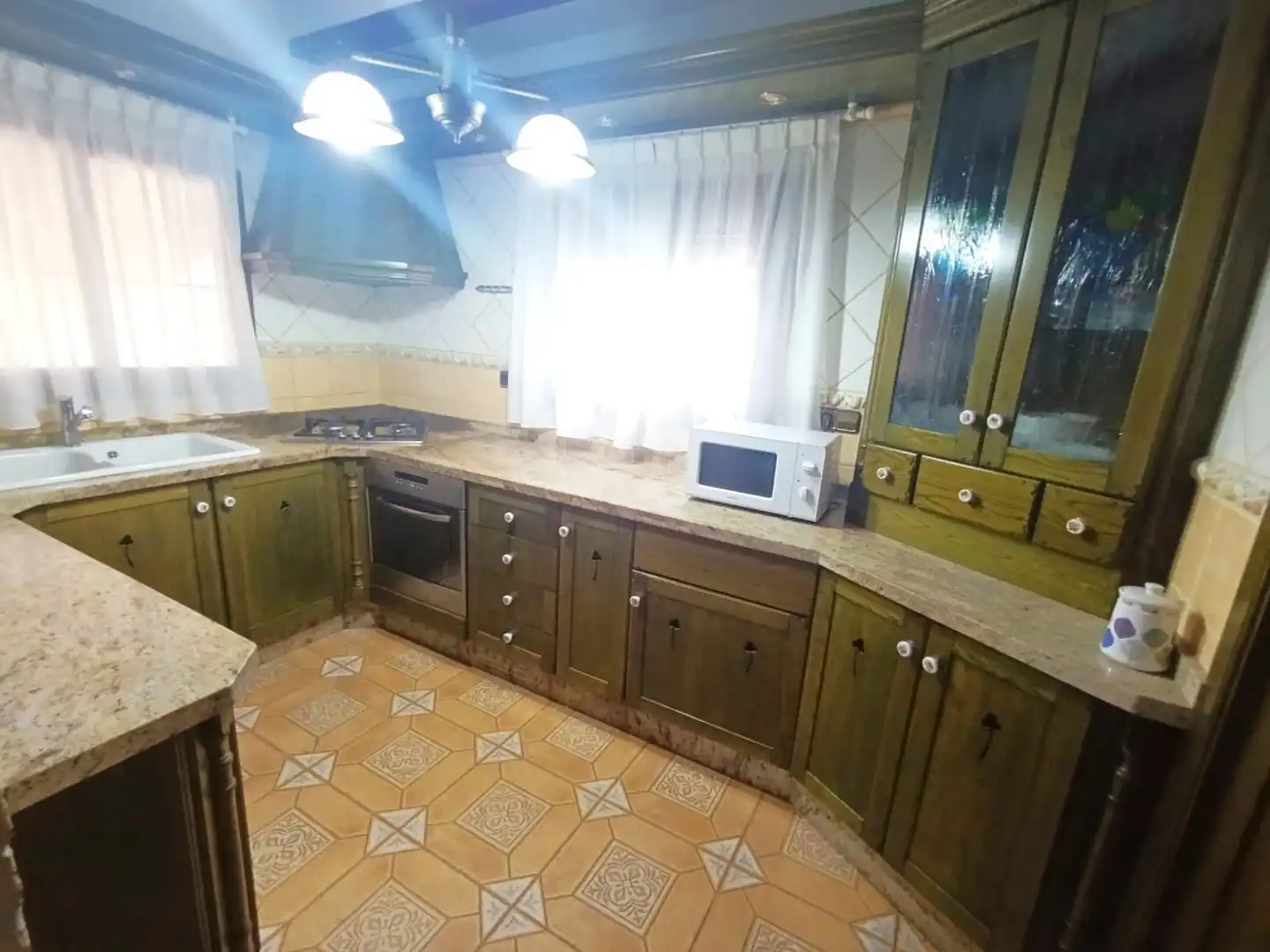 Cocina de Finca rústica de alquiler en Benissa con Calefacción y Amueblado