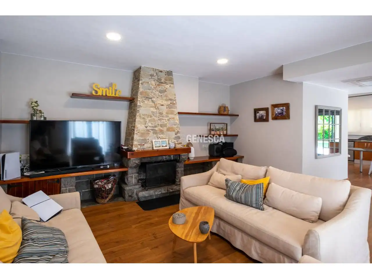 Sala de estar de Casa o chalet en venta en Matadepera con Aire acondicionado, Calefacción y Jardín privado