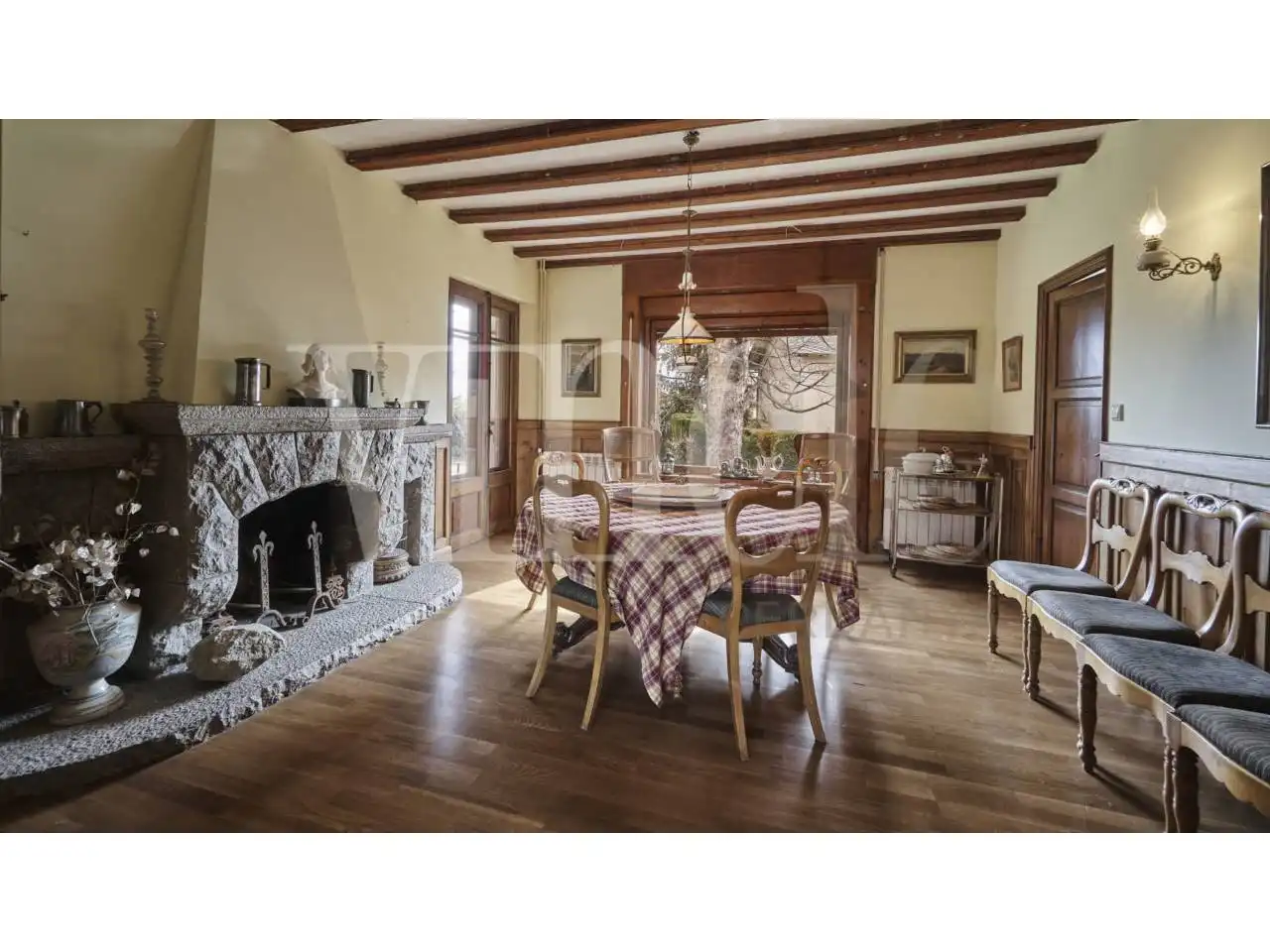 Dining room of Houses for sale in Puigcerdà  with Heating, Private garden and Parquet flooring