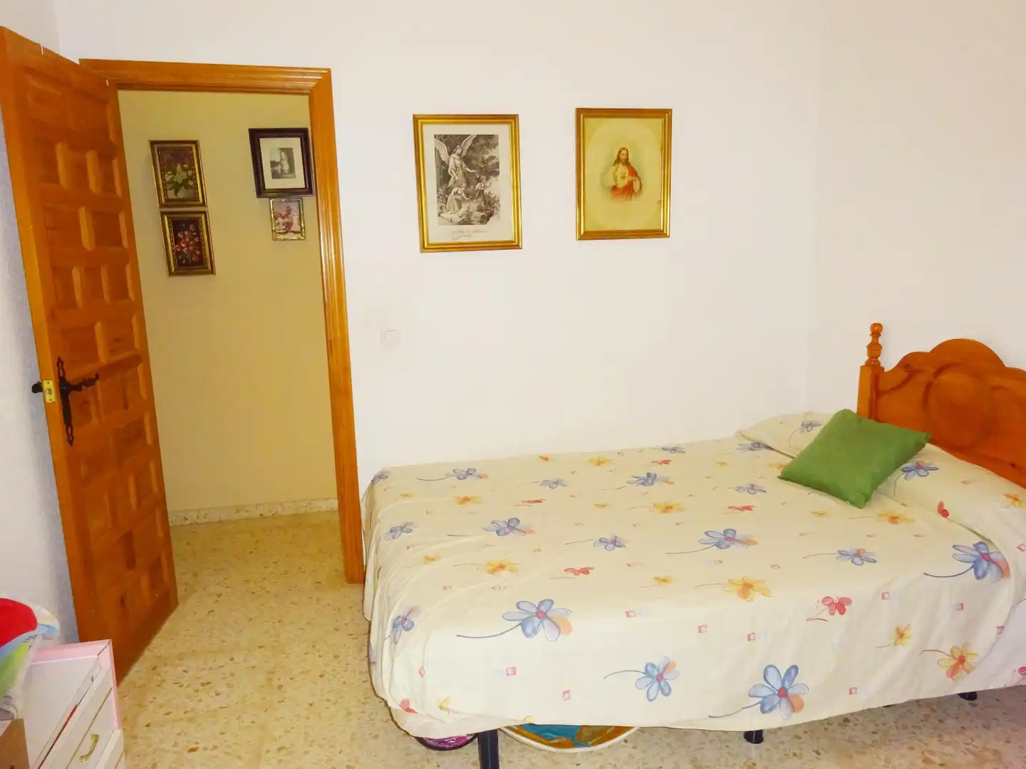 Bedroom of Houses for sale in Sanlúcar la Mayor  with Air Conditioner, Private garden and Storage room