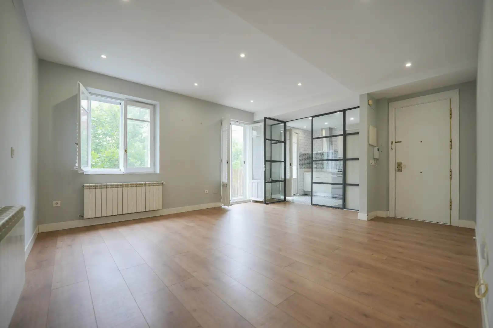 Wohnzimmer von Wohnung zum Verkauf in Valladolid mit Heizung, Parkett und Ofen