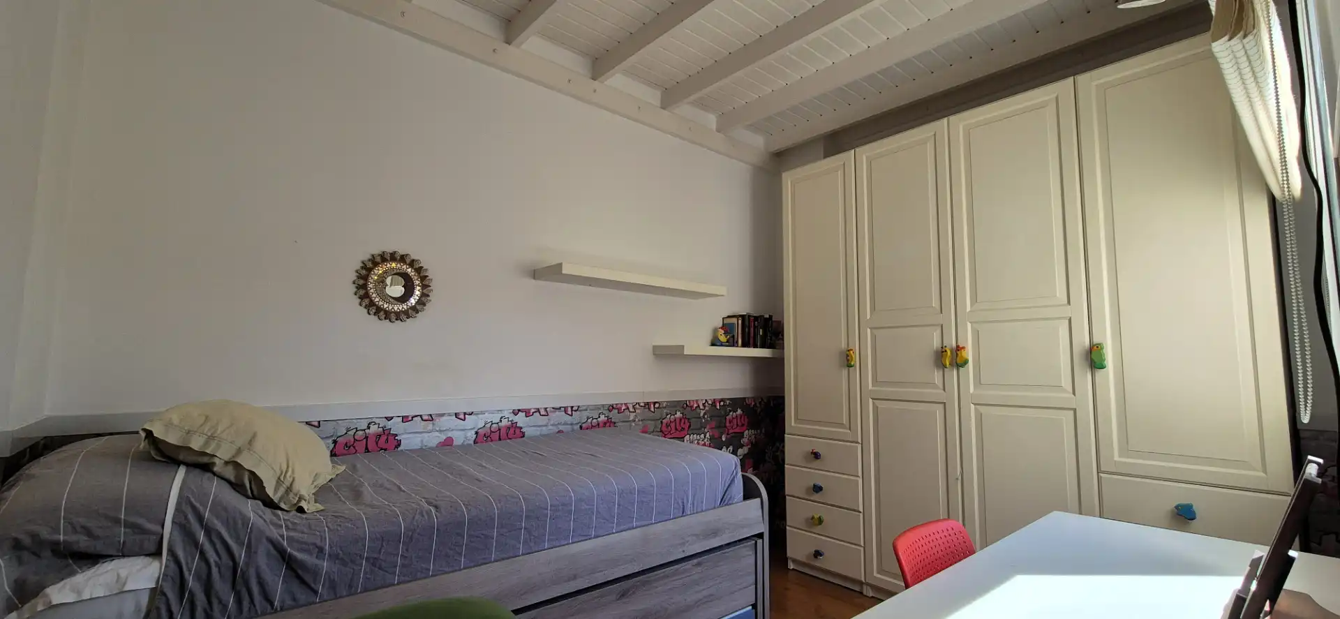 Schlafzimmer von Maisonette zum Verkauf in Molins de Rei mit Klimaanlage, Heizung und Terrasse