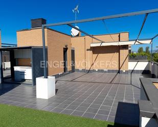 Terrace of Attic to rent in  Madrid Capital  with Air Conditioner, Heating and Parquet flooring