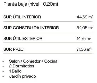 Planta baja en venta en  Palma de Mallorca con Calefacción, Jardín privado y Terraza