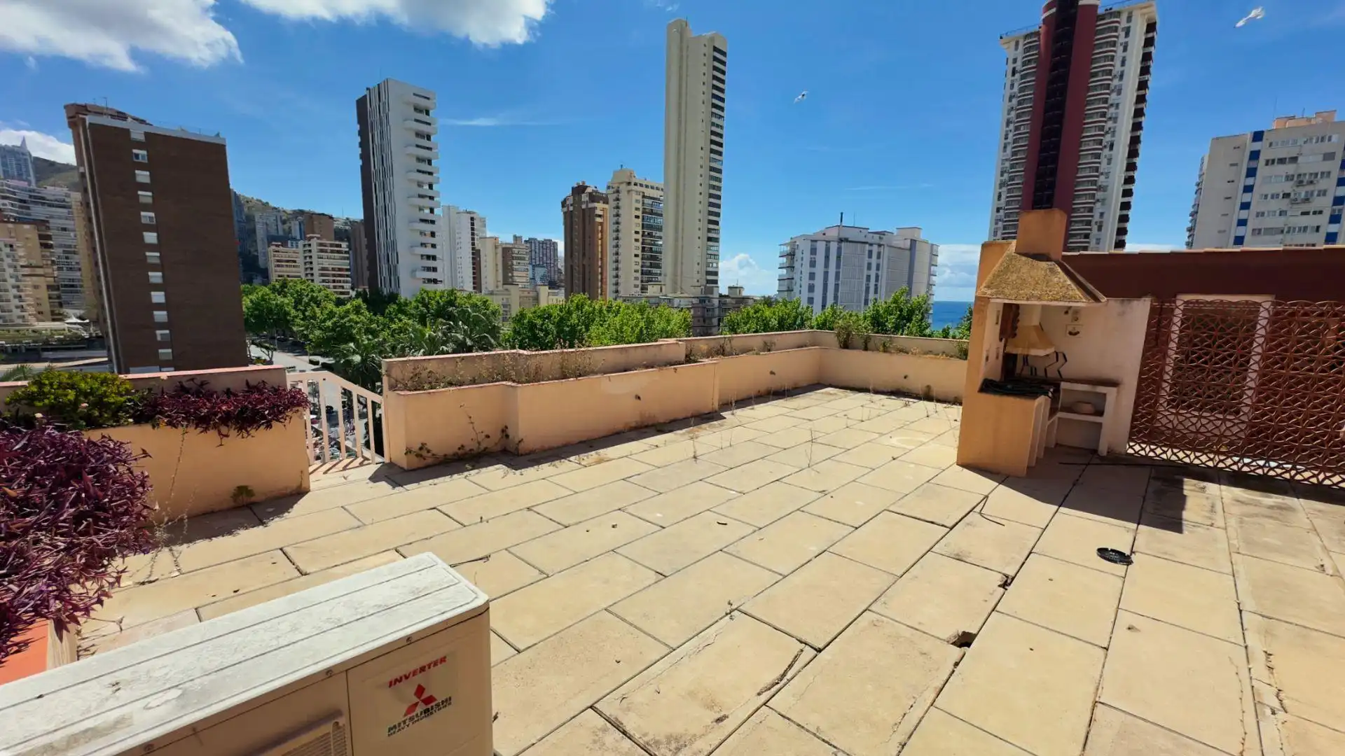 Terrassa de Dúplex en venda en Benidorm amb Aire condicionat, Calefacció i Moblat