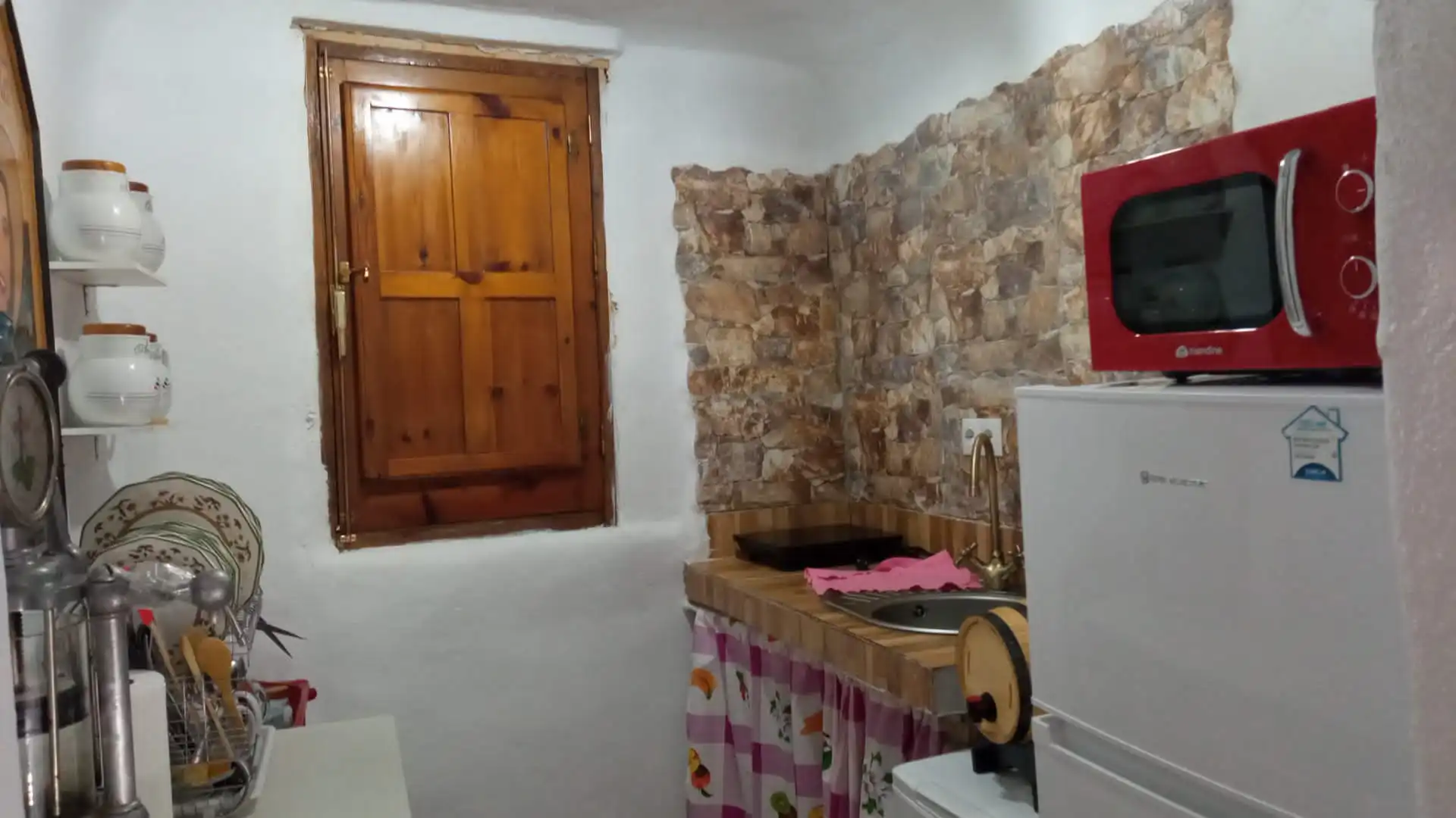 Cocina de Casa adosada de alquiler en Lanjarón con Amueblado