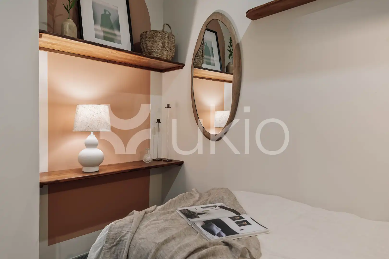 Bedroom of Apartments for rent in Barcelona  with Air Conditioner, Heating and Furnished