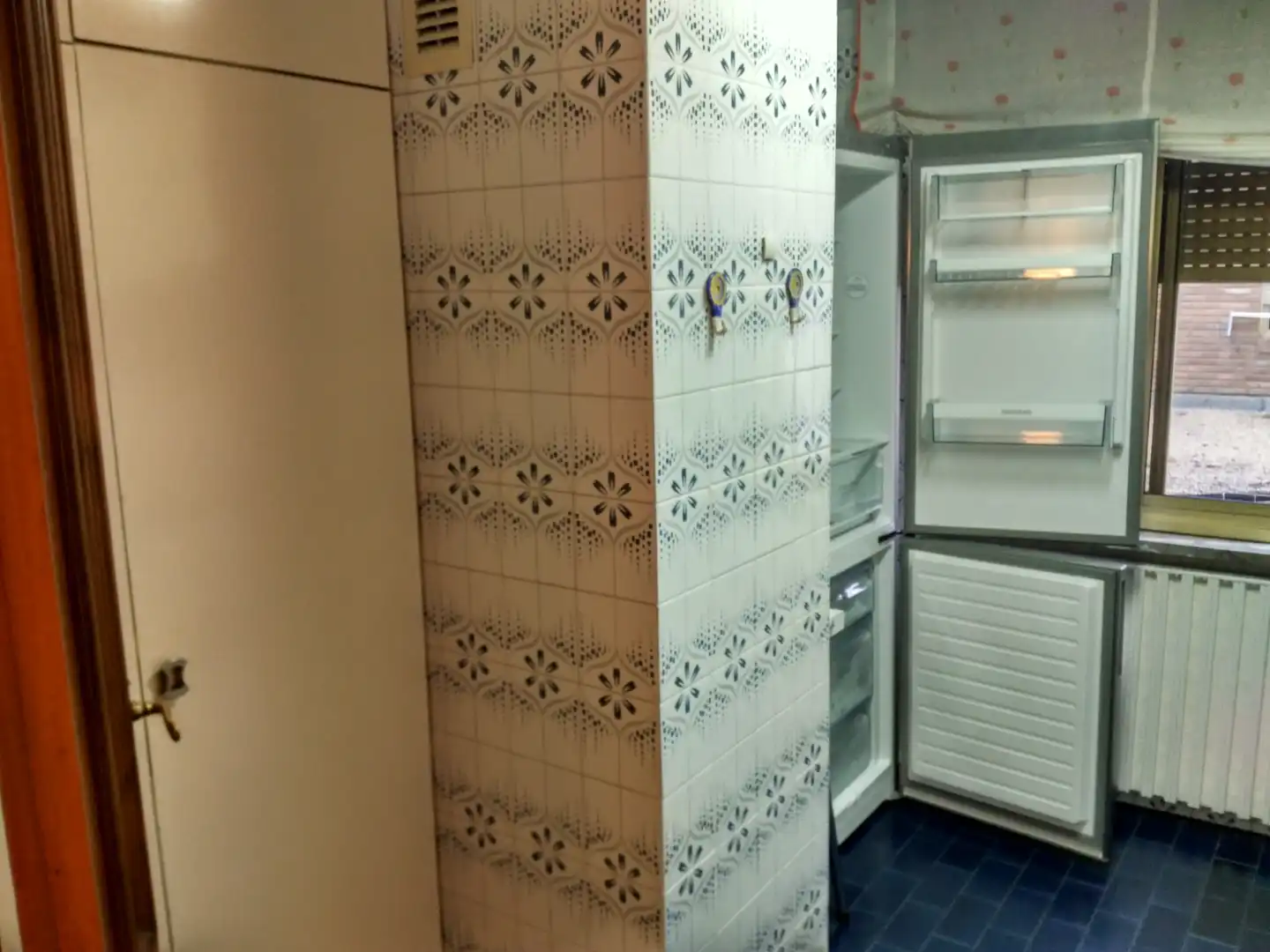 Cocina de Piso de alquiler en Zaragoza con Aire acondicionado, Calefacción y Parquet