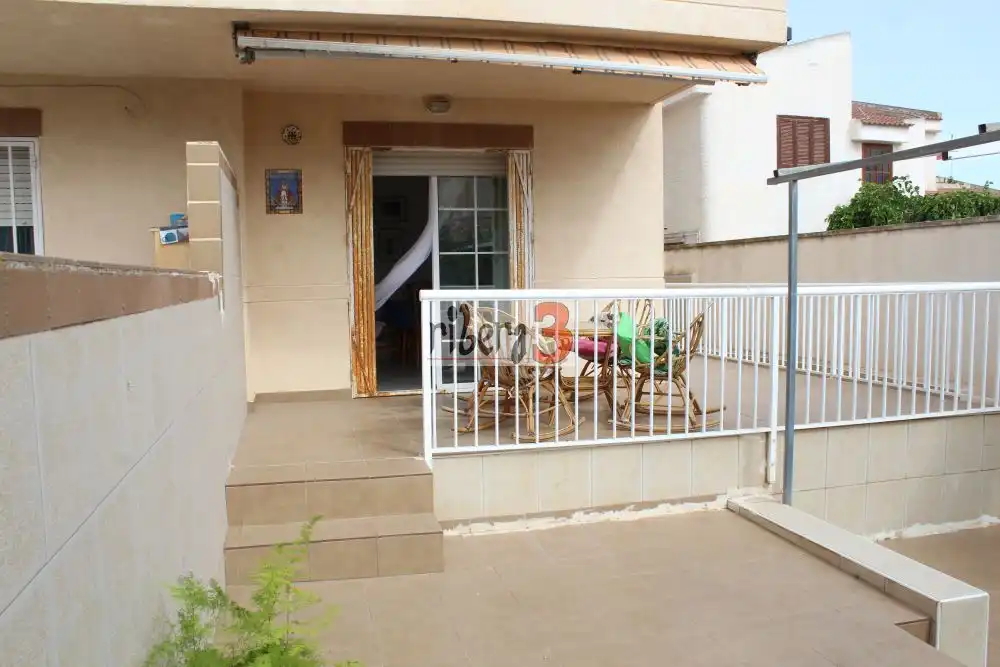 Terrasse von Wohnung zum Verkauf in San Javier mit Klimaanlage, Terrasse und Balkon