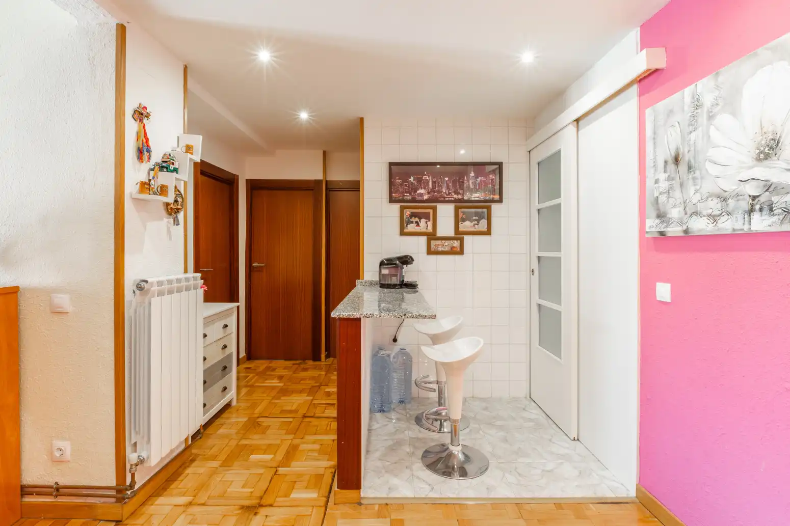 Kitchen of Flat for sale in  Pamplona / Iruña  with Heating, Parquet flooring and Balcony