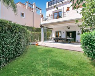 Garden of Single-family semi-detached for sale in Estepona  with Private garden, Terrace and Furnished