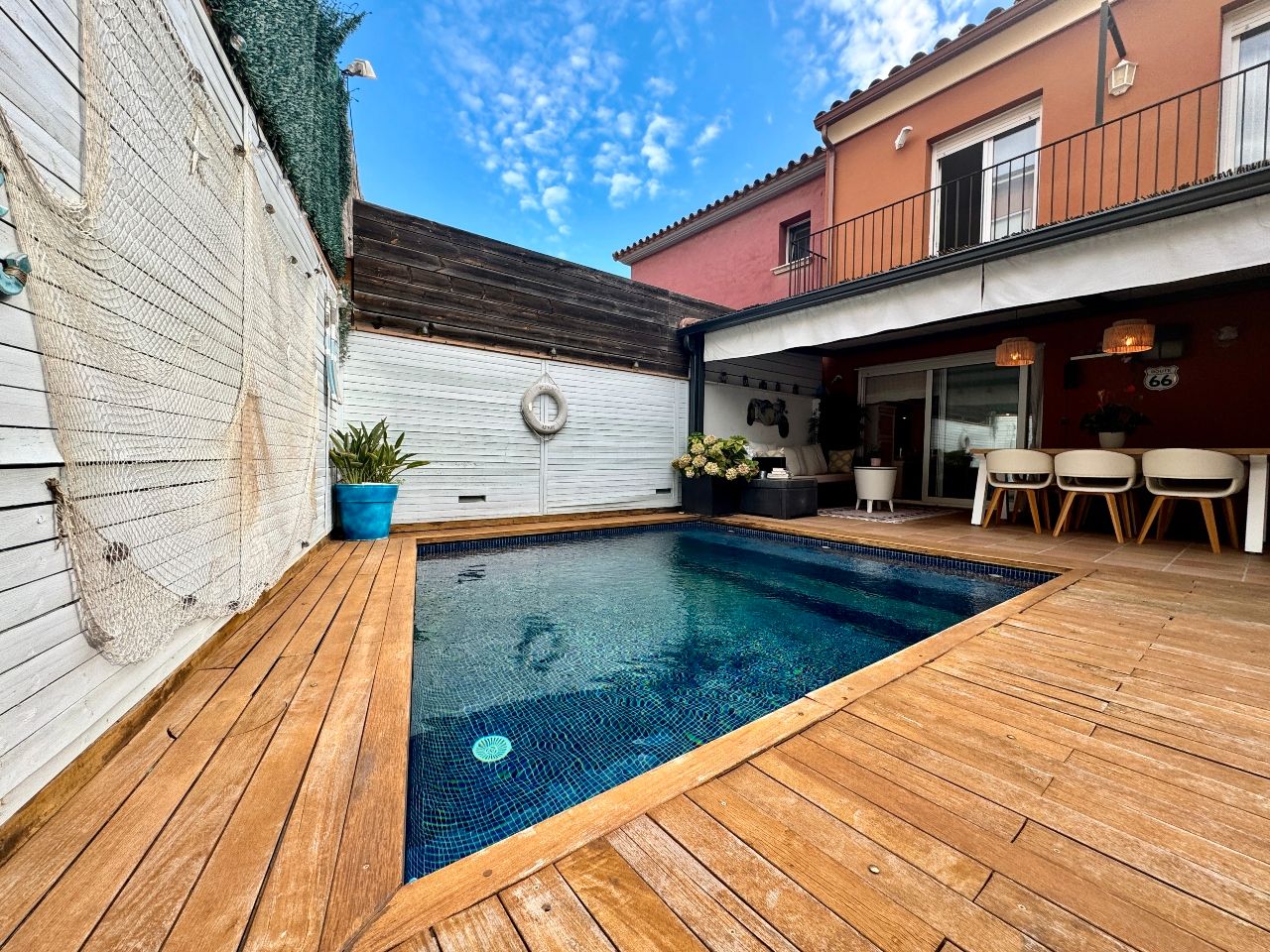 Piscina de Casa adosada en venda en Palafrugell amb Aire condicionat, Calefacció i Terrassa
