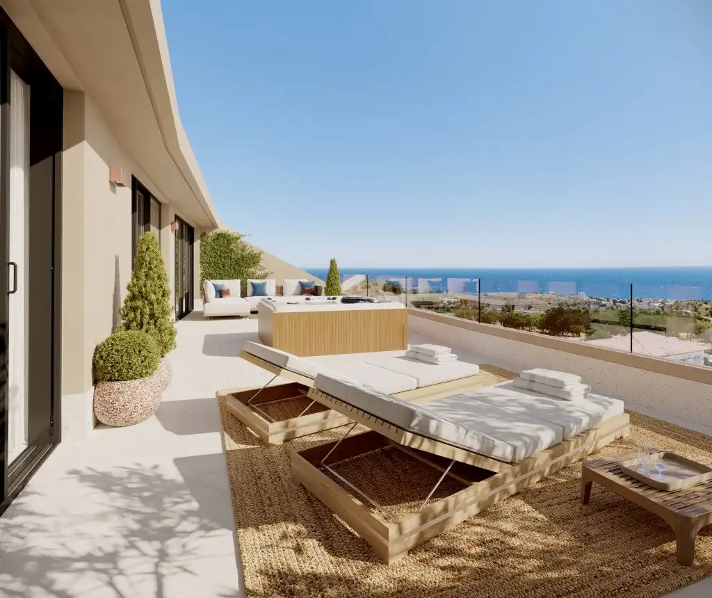 Terrassa de Apartament en venda en Fuengirola amb Aire condicionat, Terrassa i Piscina