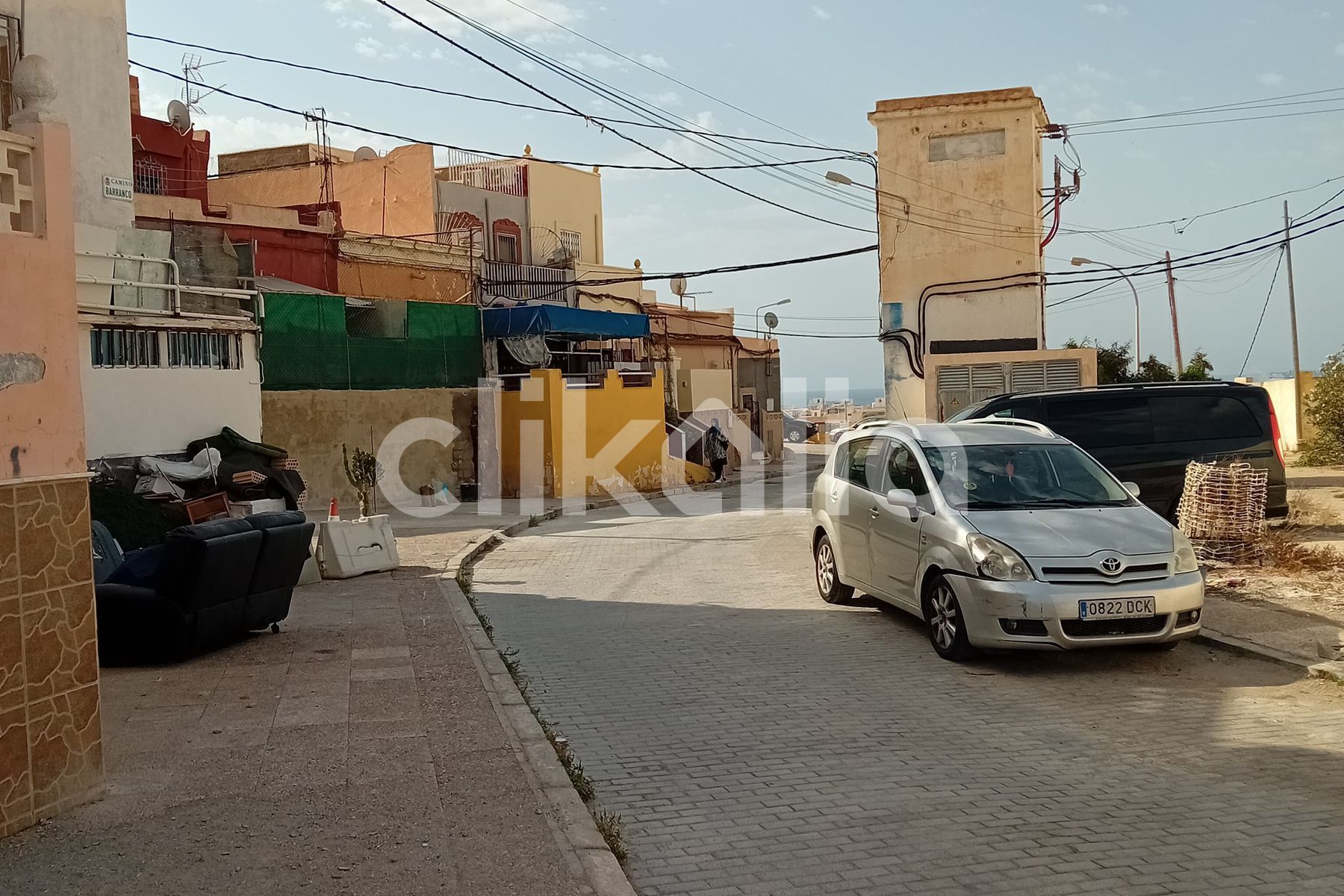 Exterior view of House or chalet for sale in  Almería Capital  with Heating and Terrace