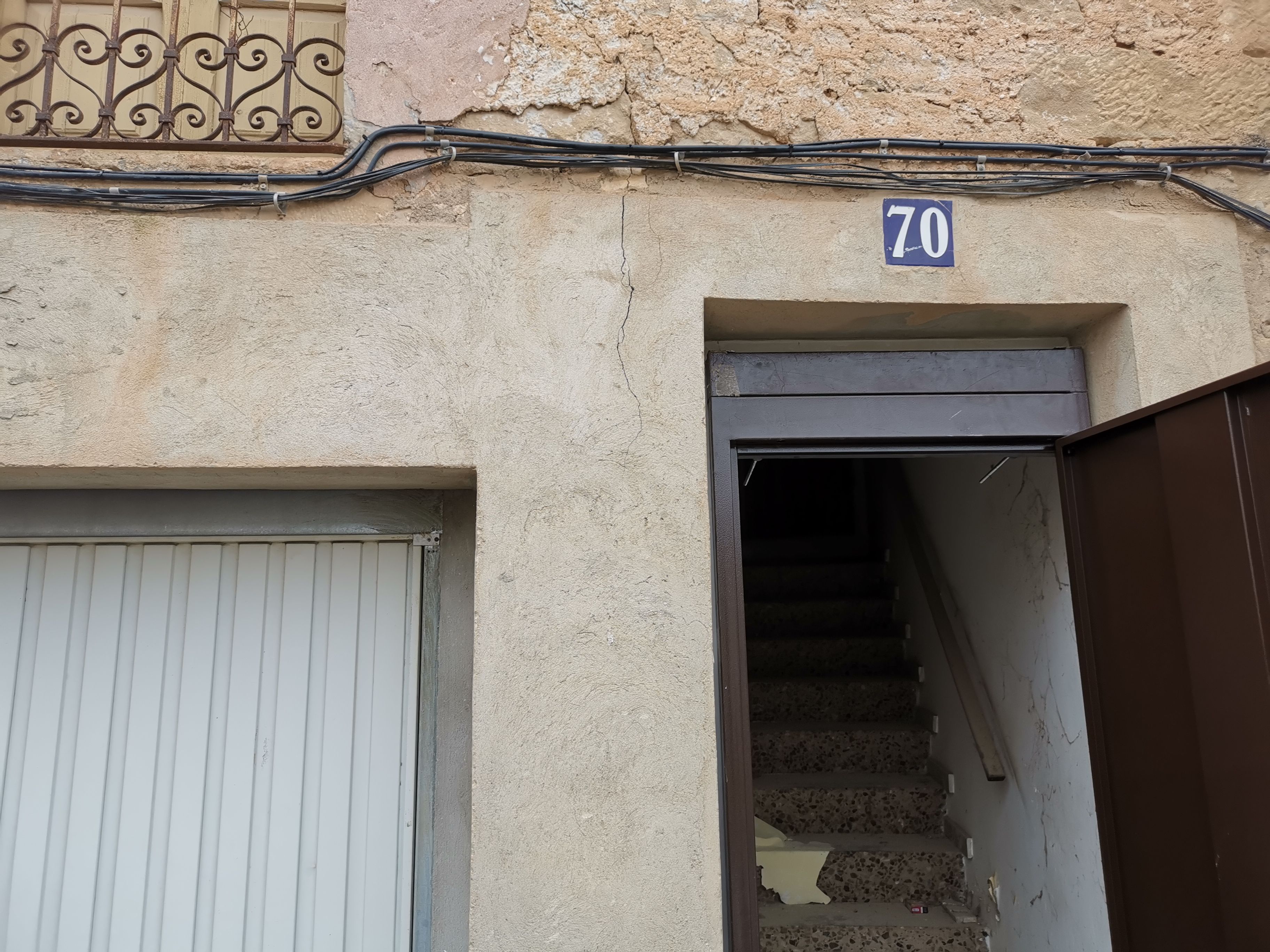Exterior view of Single-family semi-detached for sale in L'Albagés  with Private garden and Balcony