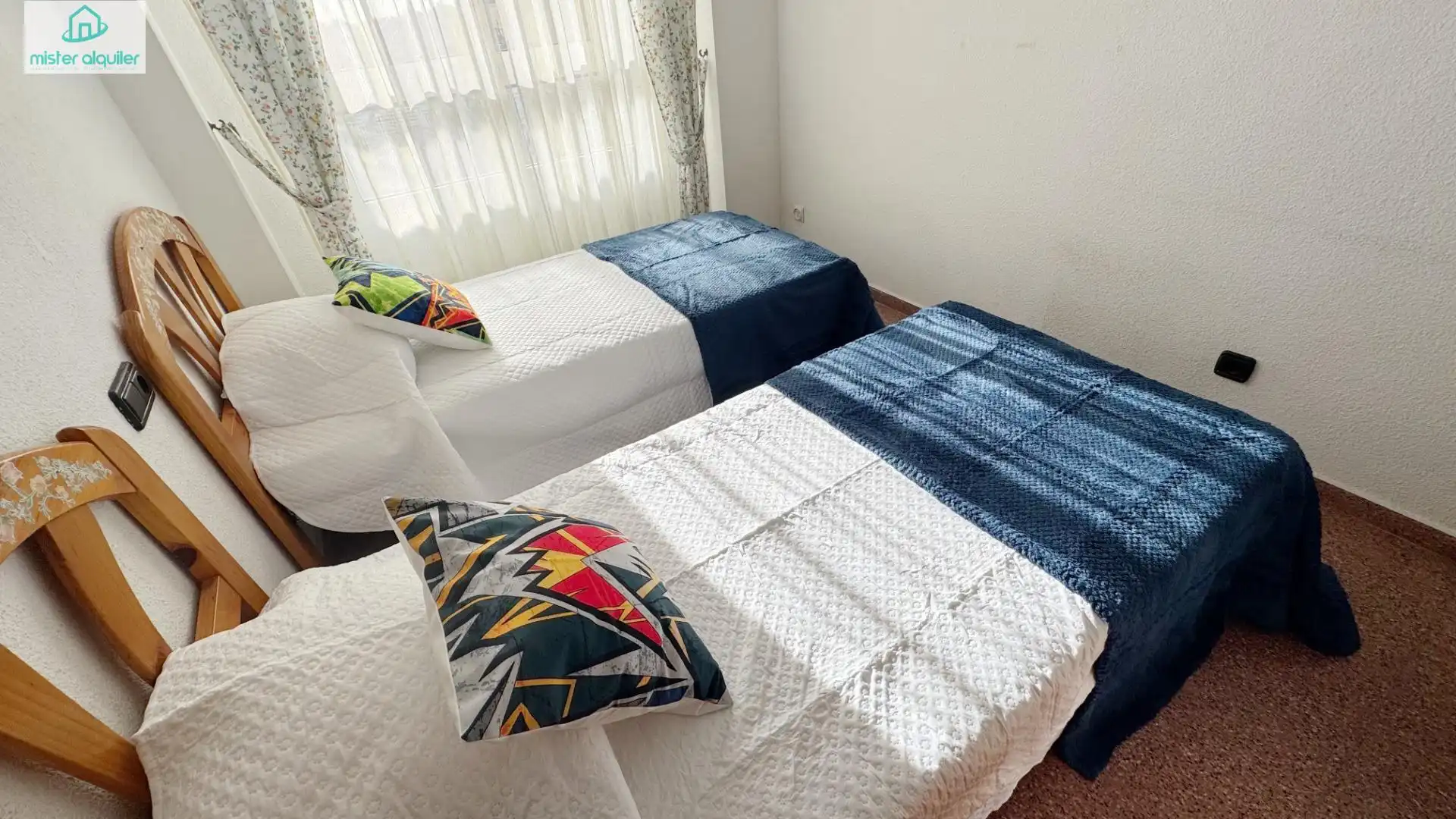 Dormitori de Apartament en venda en San Vicente del Raspeig / Sant Vicent del Raspeig amb Aire condicionat, Calefacció i Terrassa