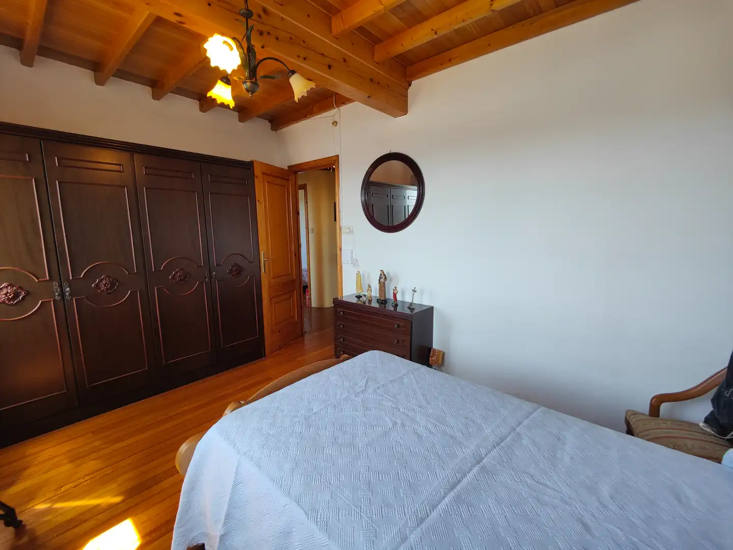Bedroom of Houses for sale in Rianxo  with Heating, Private garden and Storage room