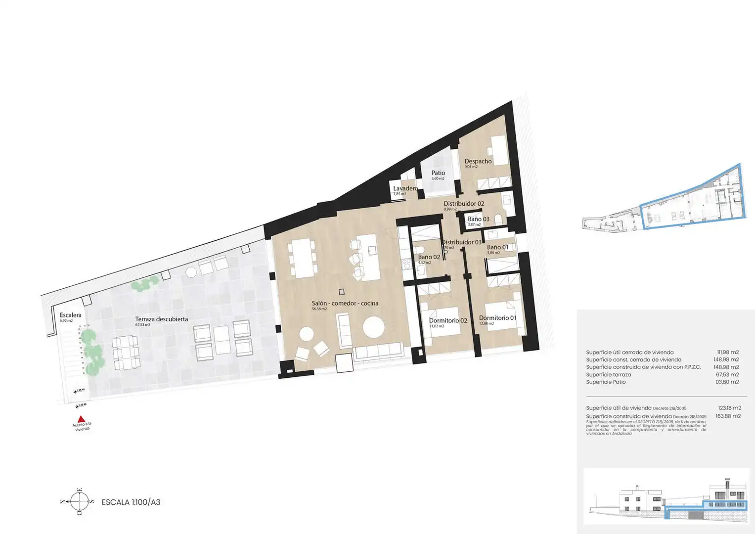 Appartement compact avec terrasse à vendre à Centro, imagen 11