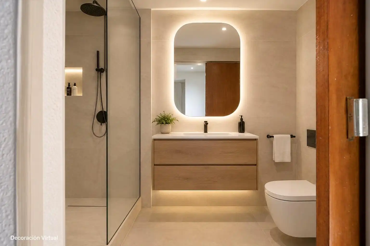 Bathroom of Houses for sale in Galapagar  with Heating, Private garden and Terrace