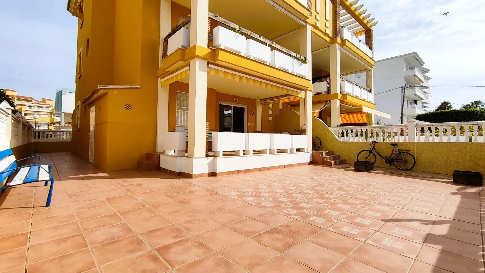 Terraza de Apartamento en venta en Xeraco con Terraza, Trastero y Piscina comunitaria