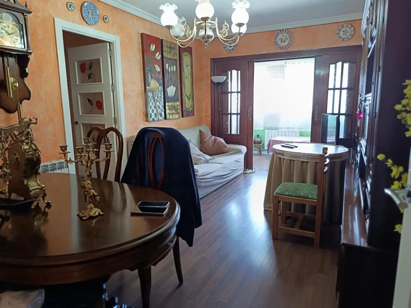 Sala de estar de Piso en venta en Fuenlabrada con Calefacción, Jardín privado y Terraza