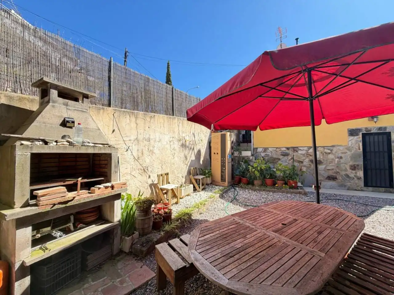 Terrassa de Casa adosada en venda en Borriol amb Aire condicionat, Calefacció i Jardí privat