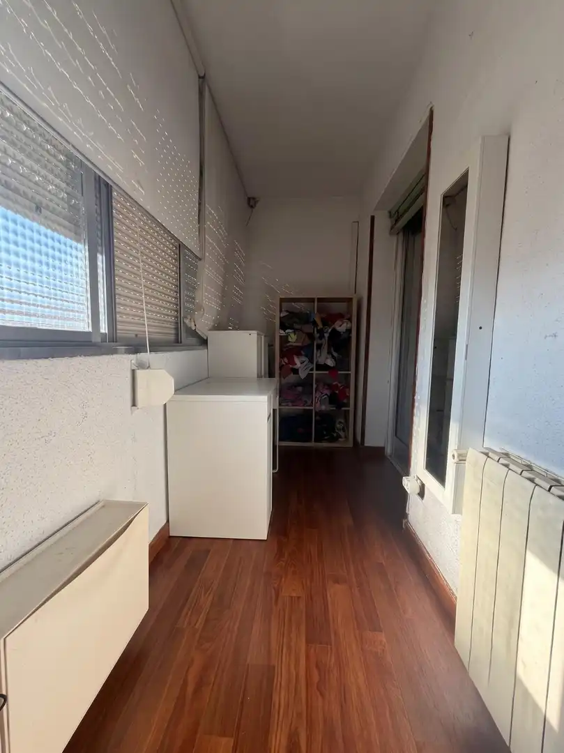 Balcony of Flat for sale in Madrid  with Air Conditioner, Heating and Terrace