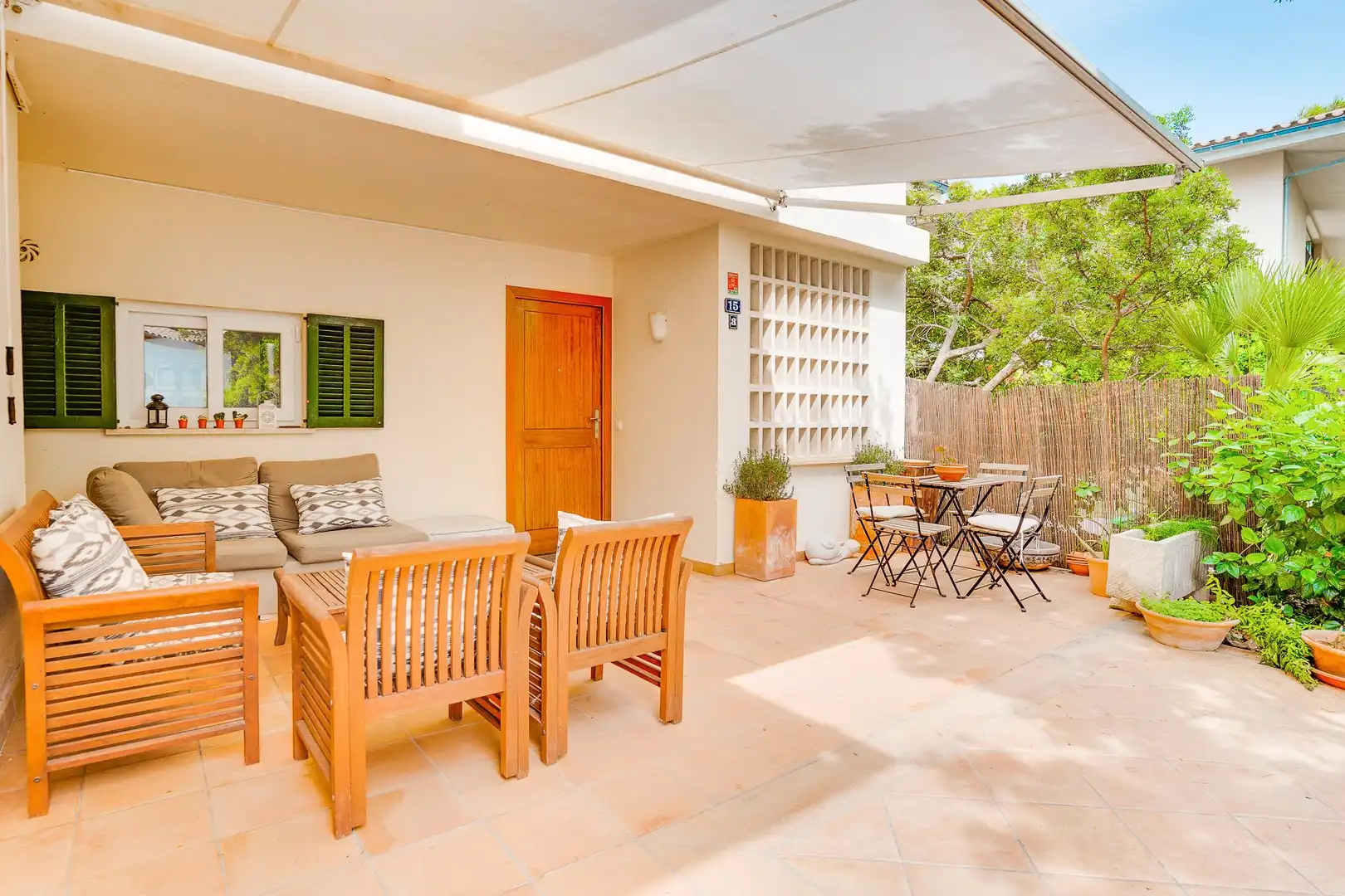 Garden of Detached homes for sale in Alcúdia  with Air Conditioner, Heating and Private garden