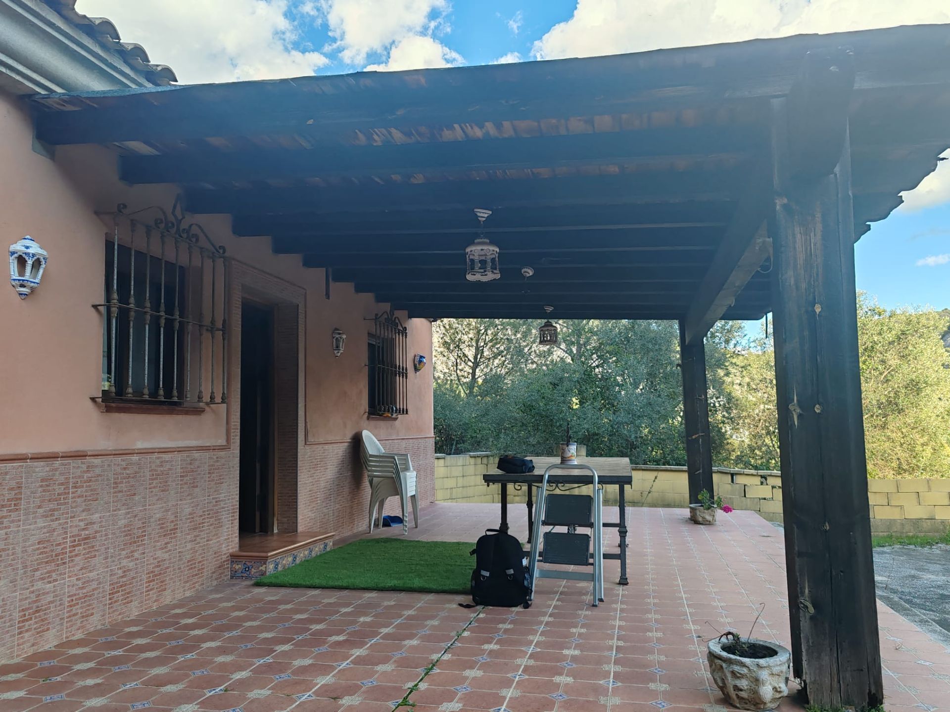 Terraza de Casa o chalet en venta en Ojén con Aire acondicionado, Calefacción y Jardín privado