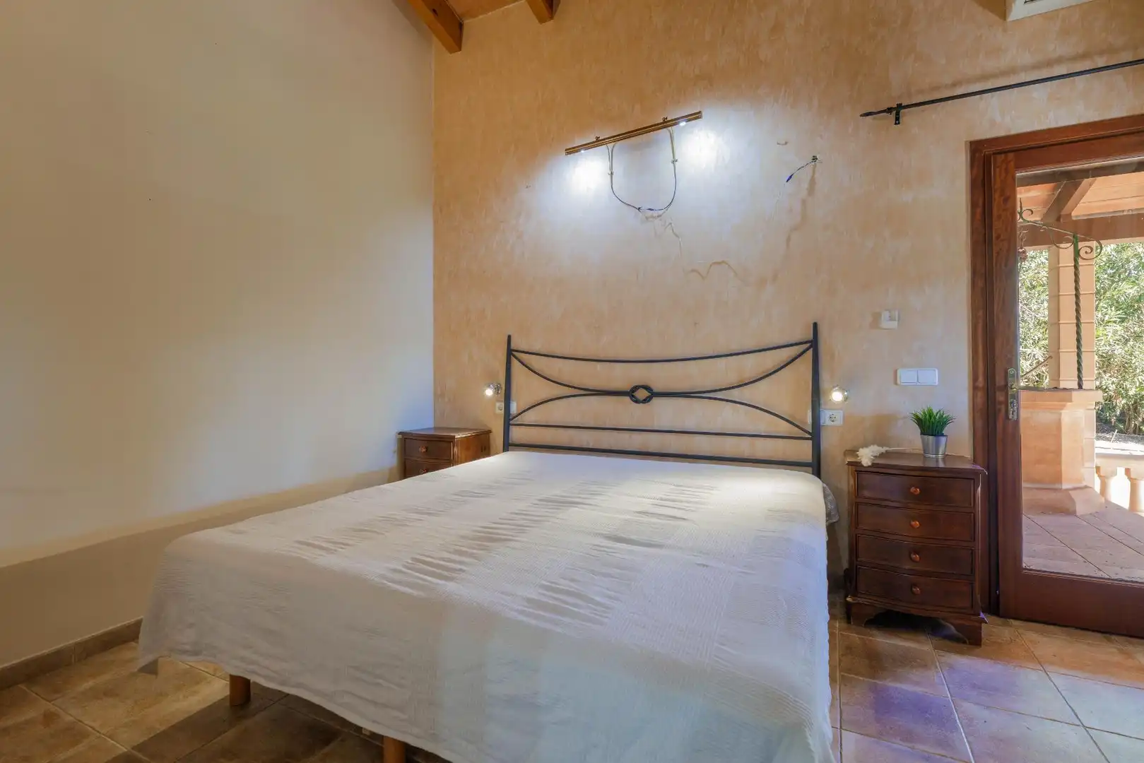 Schlafzimmer von Haus oder Chalet zum Verkauf in Manacor mit Klimaanlage, Privatgarten und Terrasse