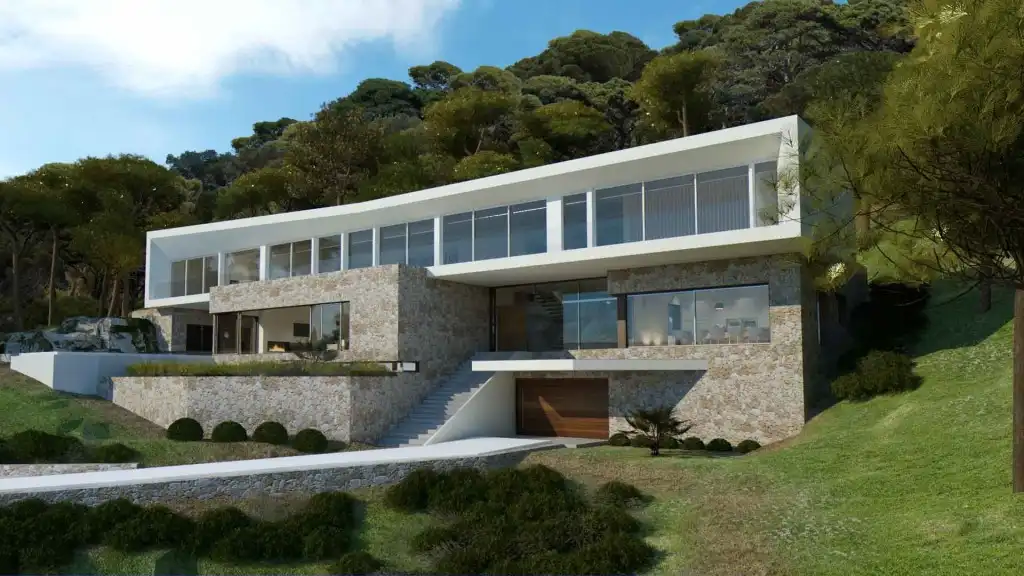 Exterior view of Houses for sale in Calvià  with Air Conditioner, Heating and Private garden
