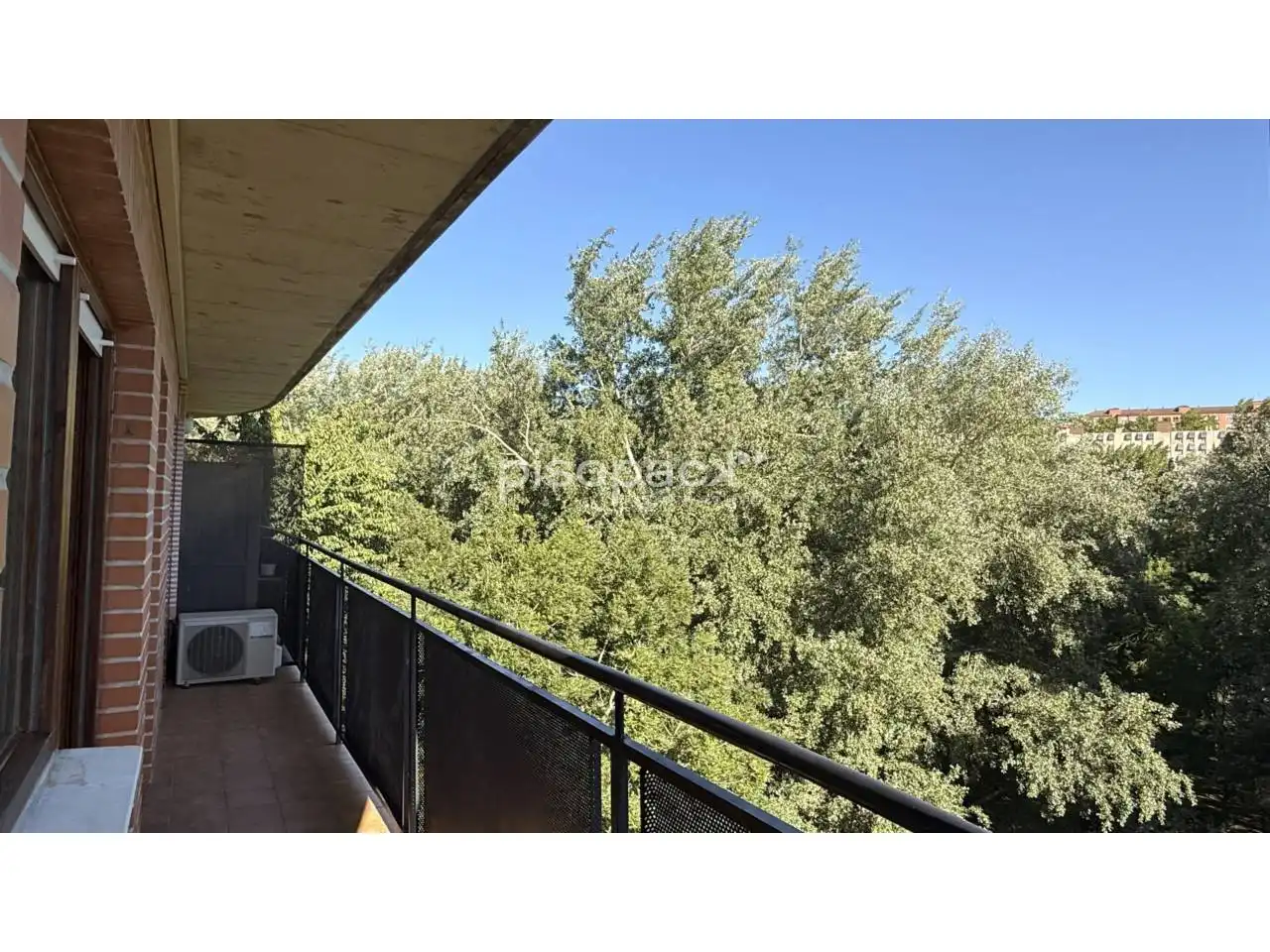 Balcony of Flat for sale in  Pamplona / Iruña  with Air Conditioner, Heating and Terrace