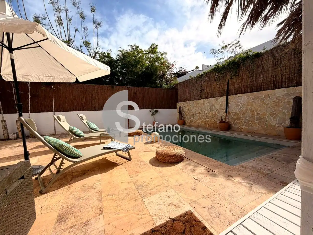 Terrace of Detached homes for rent in Níjar  with Air Conditioner, Heating and Private garden