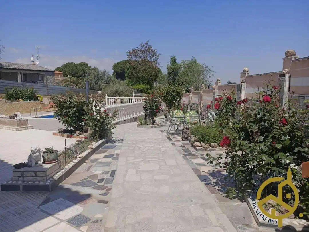 Jardí de Casa o xalet en venda en El Viso de San Juan amb Aire condicionat, Calefacció i Jardí privat