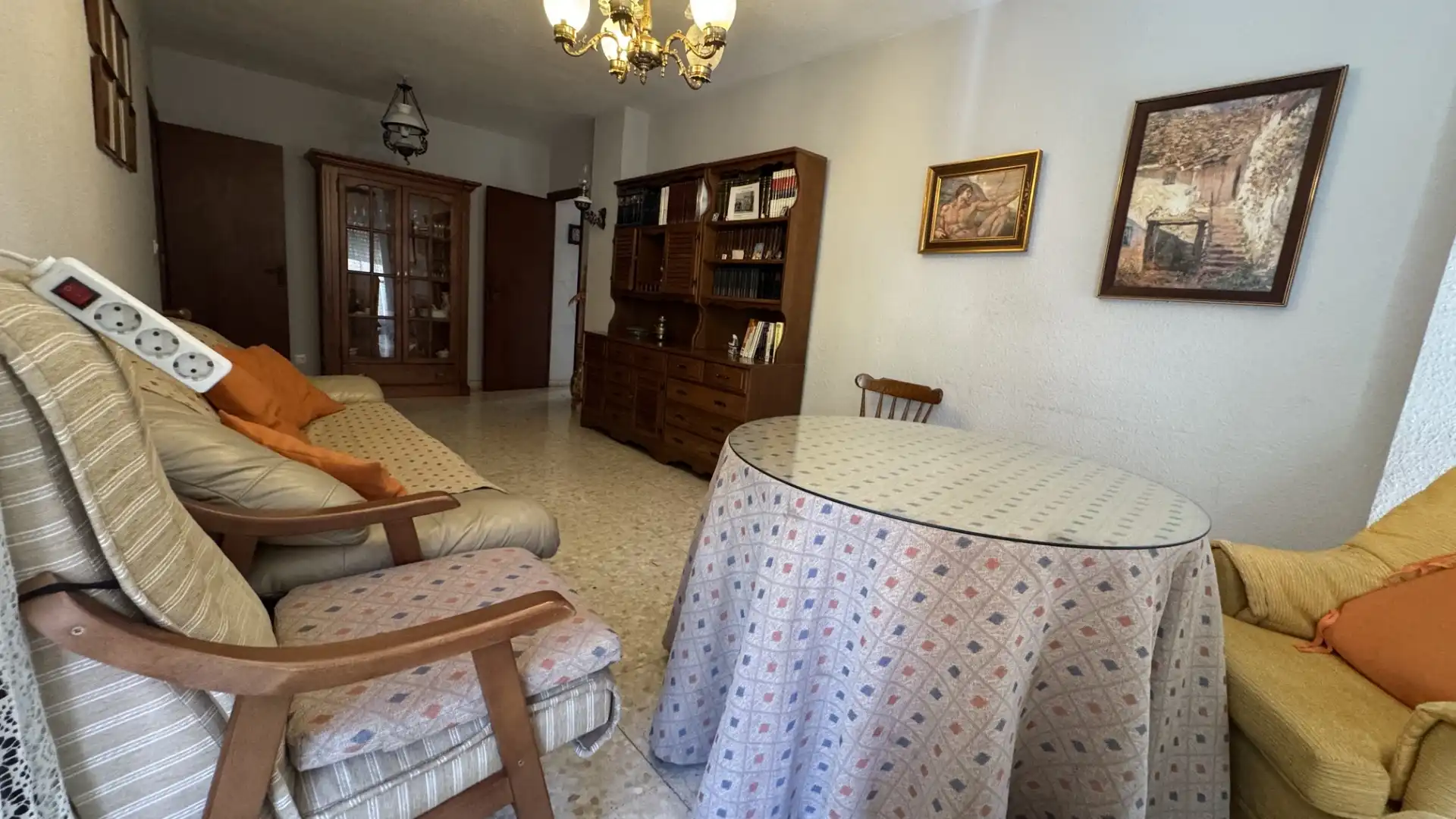 Sala d'estar de Pis en venda en Badajoz amb Balcó
