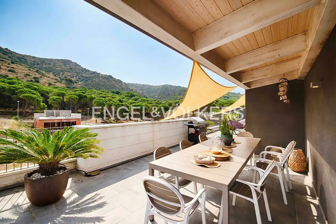 Terrasse von Dachboden zum Verkauf in El Port de la Selva mit Klimaanlage, Heizung und Terrasse