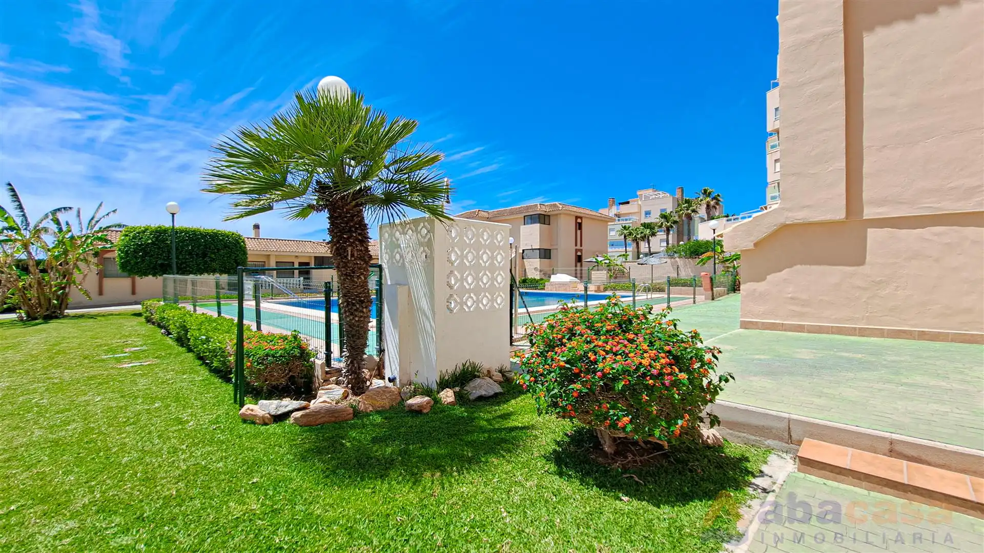 Swimming pool of Flat for sale in Cartagena  with Terrace, Furnished and Oven