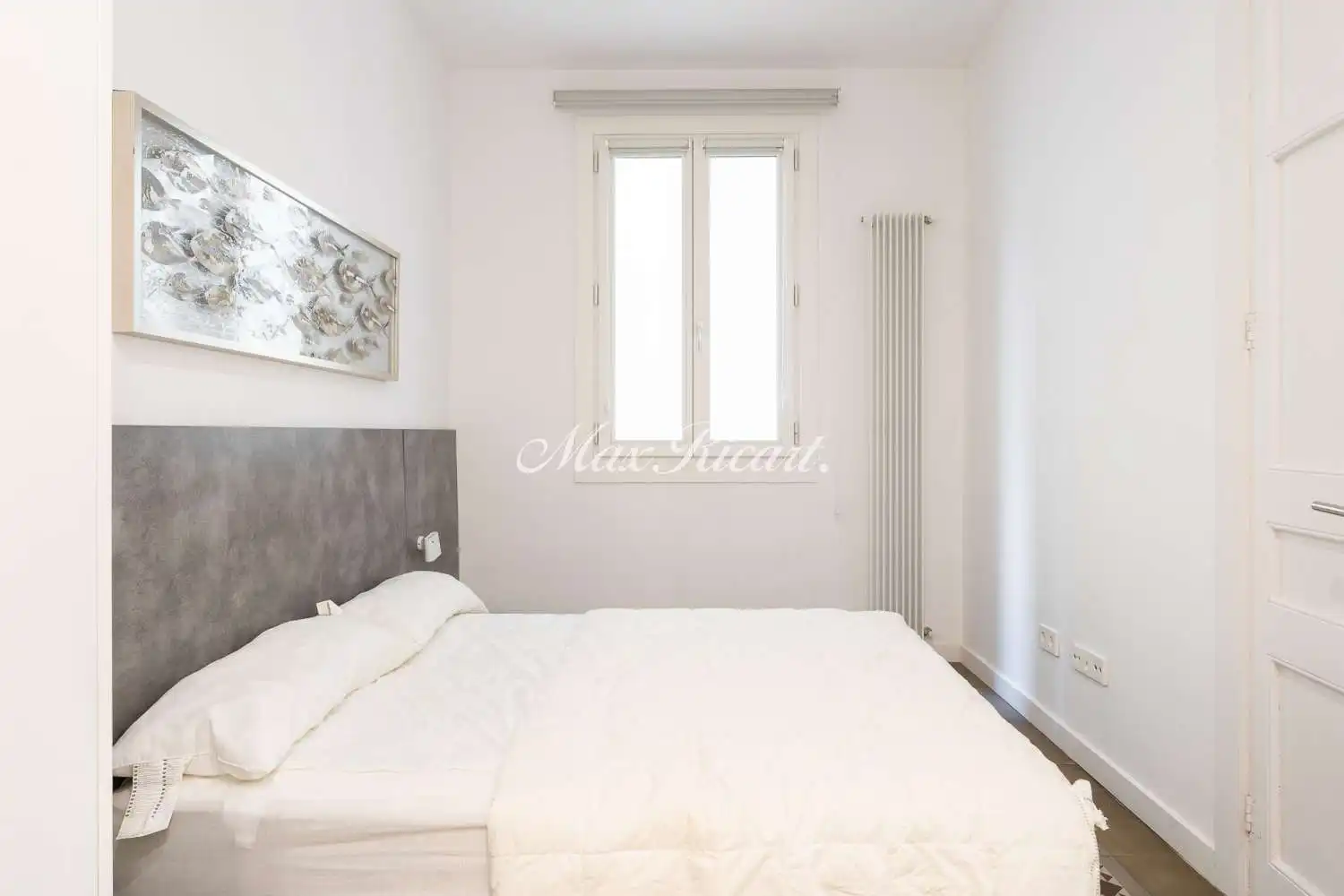Schlafzimmer von Wohnung zur Miete in Barcelona mit Klimaanlage, Heizung und Terrasse