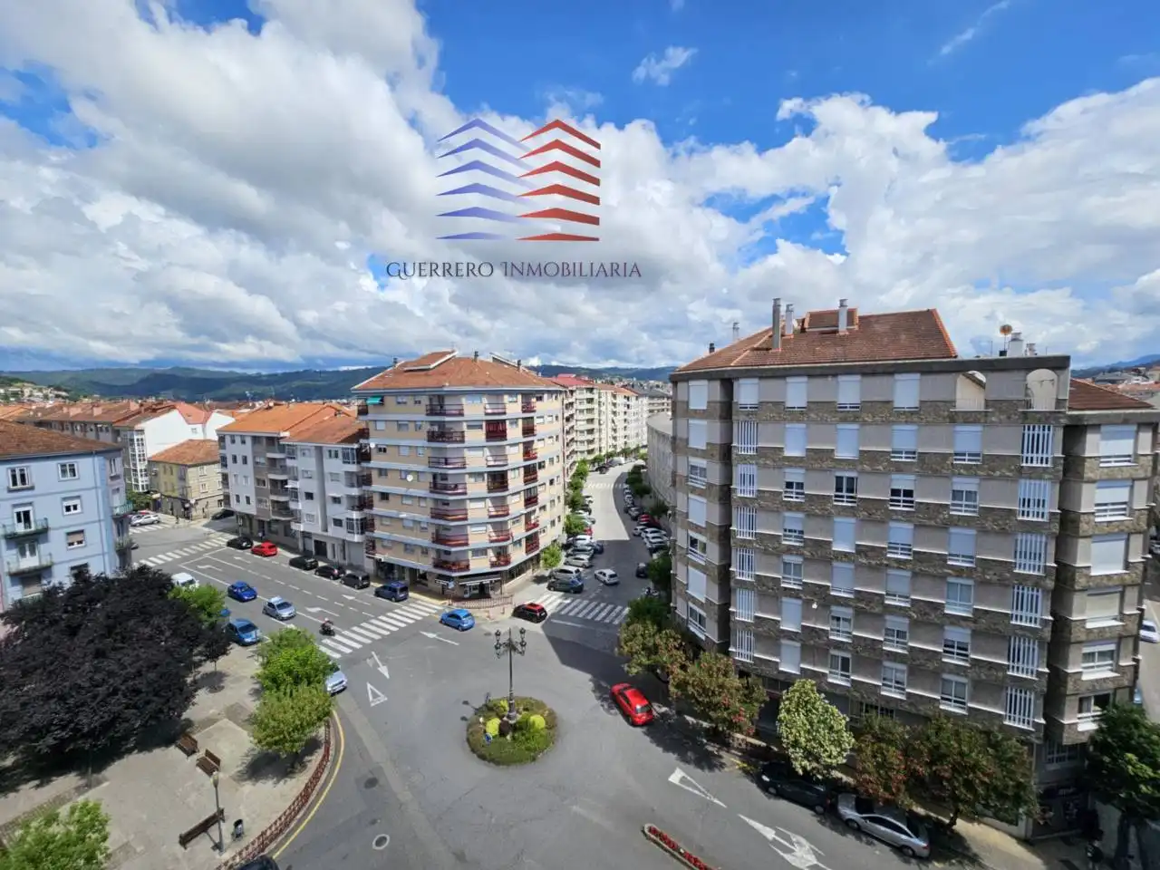 Vista exterior de Piso de alquiler en Ourense Capital  con Calefacción, Parquet y Trastero