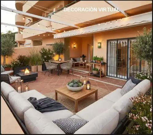 Terrassa de Apartament en venda en Marbella amb Jardí privat i Piscina comunitària