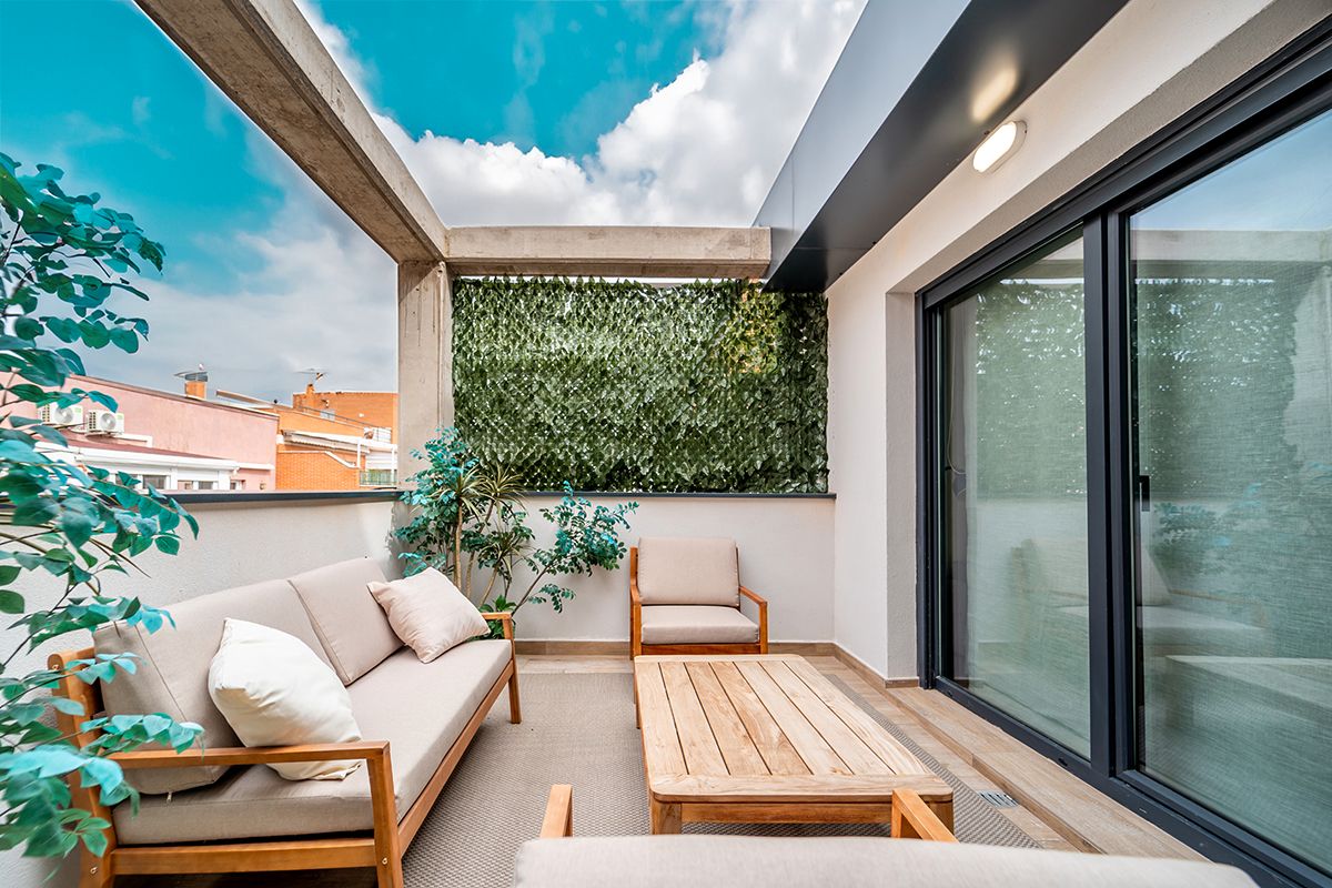 Terrassa de Àtic de lloguer en  Madrid Capital amb Aire condicionat, Calefacció i Terrassa
