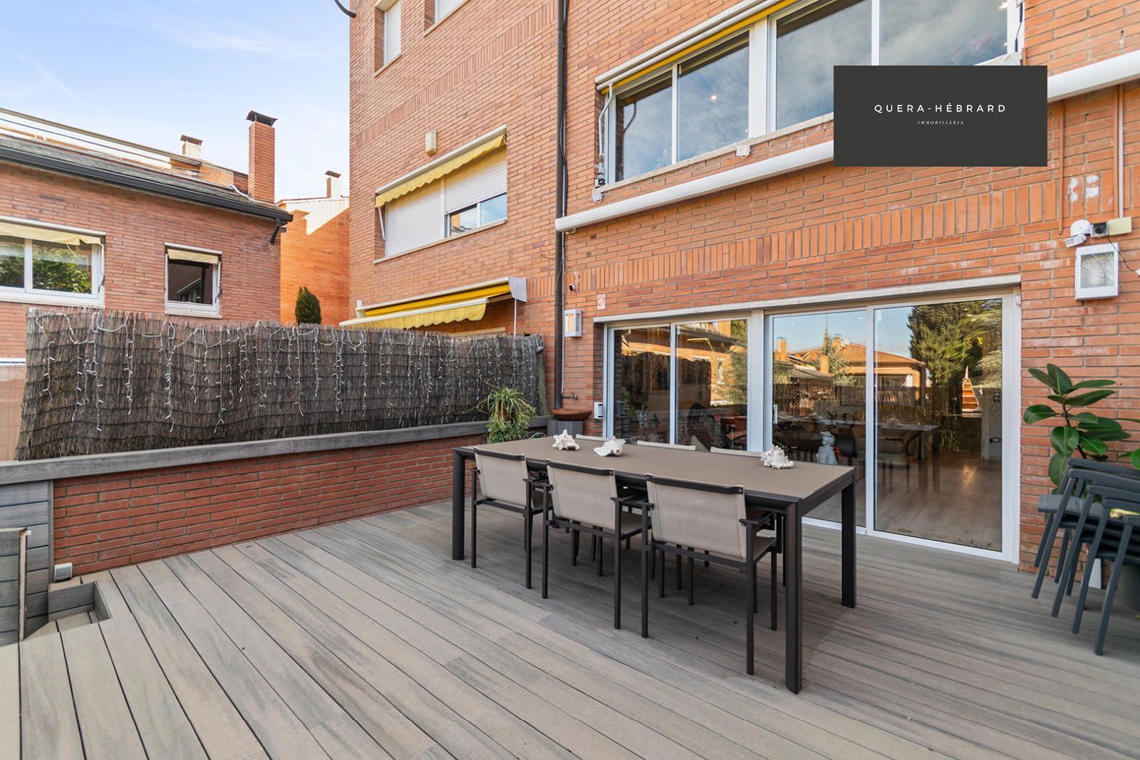 Terrace of Single-family semi-detached for sale in Sant Cugat del Vallès  with Heating, Parquet flooring and Terrace